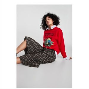 Zara CHECKED SKIRT ❤️❤️